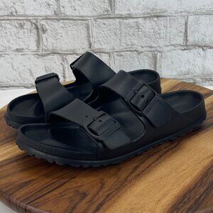 Birkenstock Arizona Essentials Eva Womens 8/39 Narrow Black Sandal Slide
